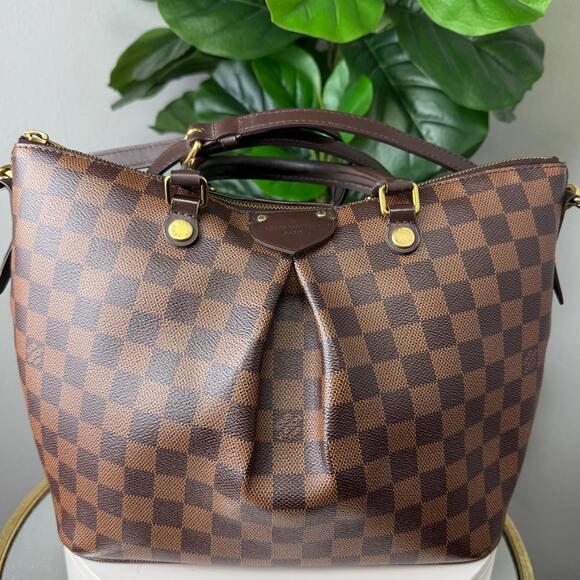 💎✨Authentic Louis Vuitton Siena Pm Damier Ebene Handbag - Picture 1 of 8